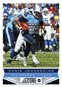 2013 Score #211 Chris Johnson Front