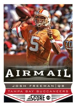 2013 Score #250 Josh Freeman Front