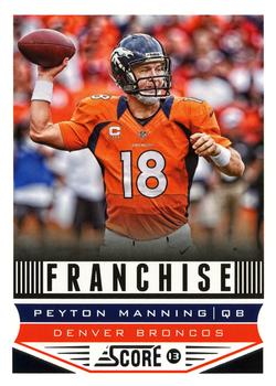 2013 Score #276 Peyton Manning Front