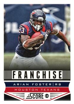 2013 Score #279 Arian Foster Front