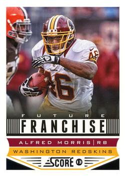 2013 Score #330 Alfred Morris Front
