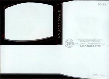 2013 Press Pass Showcase #SC-MD Marcus Davis Back