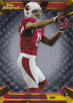 2013 Finest #5 Larry Fitzgerald Front