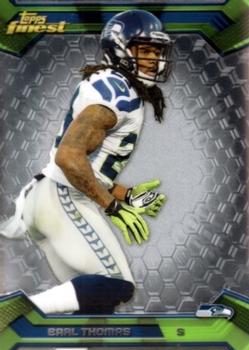 2013 Finest #16 Earl Thomas Front