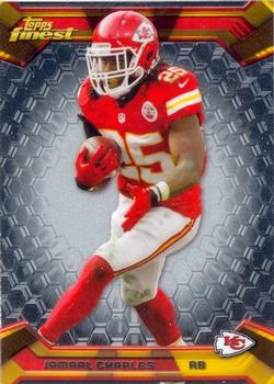 2013 Finest #28 Jamaal Charles Front