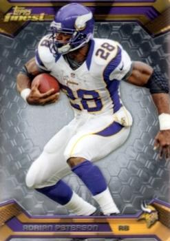 2013 Finest #50 Adrian Peterson Front