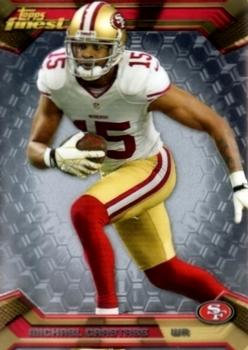 2013 Finest #56 Michael Crabtree Front