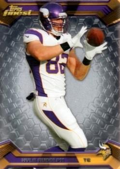 2013 Finest #66 Kyle Rudolph Front