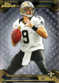 2013 Finest #70 Drew Brees Front