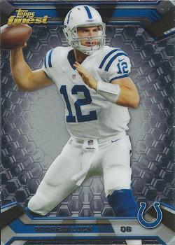 2013 Finest #60 Andrew Luck Front