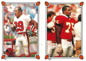 1987 Topps Stickers #52 / 202 Sylvester Stamps / Irv Eatman Front