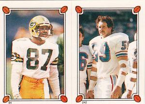 1987 Topps Stickers #94 / 242 Walter Stanley / John Grimsley Front
