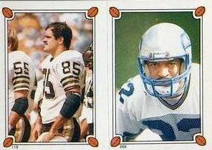 1987 Topps Stickers #119 / 269 Hoby Brenner / Dave Brown Front