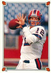 1987 Topps Stickers #172 Jim Kelly Front