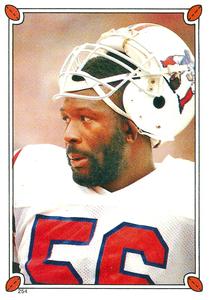 1987 Topps Stickers #254 Andre Tippett Front