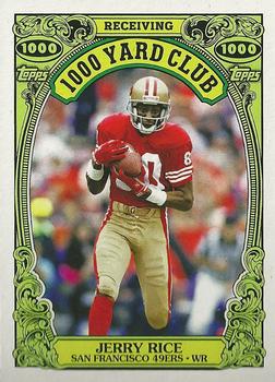 2013 Topps Archives - 1000 Yard Club #12 Jerry Rice Front
