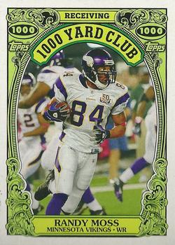 2013 Topps Archives - 1000 Yard Club #18 Randy Moss Front