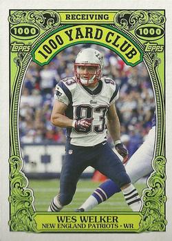 2013 Topps Archives - 1000 Yard Club #24 Wes Welker Front