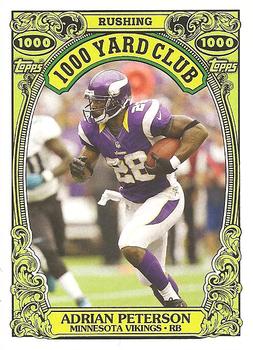 2013 Topps Archives - 1000 Yard Club #2 Adrian Peterson Front
