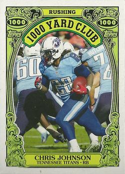 2013 Topps Archives - 1000 Yard Club #8 Chris Johnson Front
