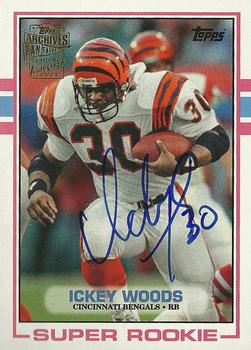 2013 Topps Archives - Fan Favorite Autographs #FFA-JW Ickey Woods Front
