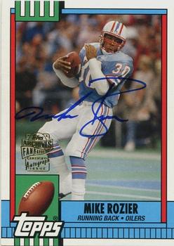 2013 Topps Archives - Fan Favorite Autographs #FFA-MR Mike Rozier Front
