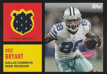 2013 Topps Archives - 1962 Jerseys #62R-DBR Dez Bryant Front