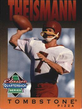 1995 Tombstone Pizza Classic Quarterback Series #11 Joe Theismann Front