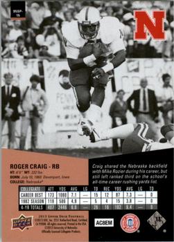 2013 Upper Deck - 1995 SP Inserts #95SP-15 Roger Craig Back