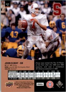 2013 Upper Deck - 1995 SP Inserts #95SP-19 John Elway Back