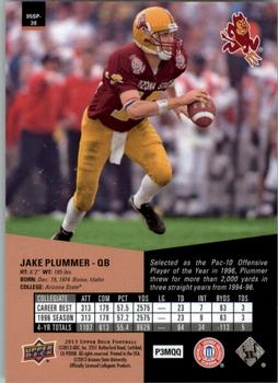 2013 Upper Deck - 1995 SP Inserts #95SP-38 Jake Plummer Back