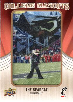 2013 Upper Deck - College Mascots Manufactured Patches #CM-65 The Bearcat Front
