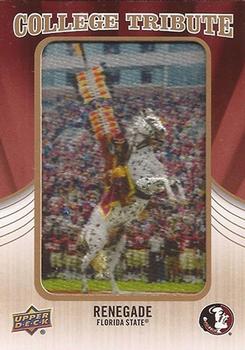 2013 Upper Deck - College Mascots Manufactured Patches #CM-67 Renegade Front