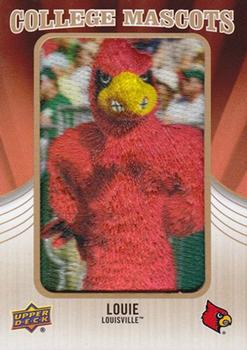 2013 Upper Deck - College Mascots Manufactured Patches #CM-72 Louie Front