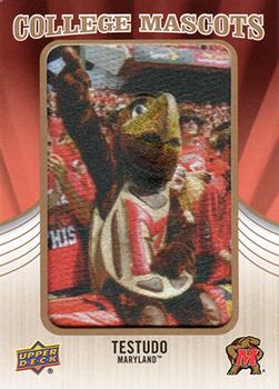 2013 Upper Deck - College Mascots Manufactured Patches #CM-74 Testudo Front