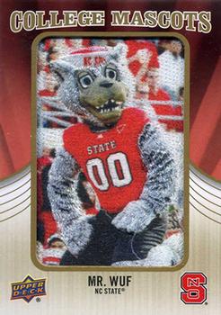 2013 Upper Deck - College Mascots Manufactured Patches #CM-78 Mr. Wuf Front