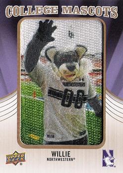 2013 Upper Deck - College Mascots Manufactured Patches #CM-79 Willie Front