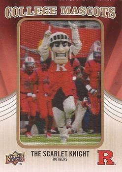 2013 Upper Deck - College Mascots Manufactured Patches #CM-82 The Scarlet Knight Front
