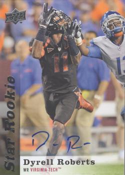 2013 Upper Deck - Star Rookie Autographs #151 Dyrell Roberts Front