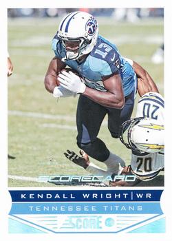2013 Score - Scorecard #209 Kendall Wright Front