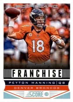 2013 Score - Scorecard #276 Peyton Manning Front