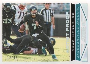 2013 Score - Artist Proofs #101 Chad Henne Front