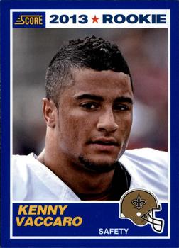 2013 Score - Blue #387 Kenny Vaccaro Front