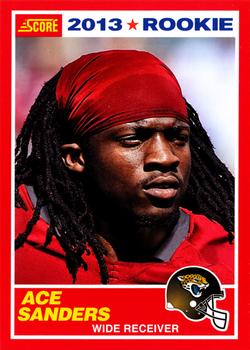 2013 Score - Red #333 Ace Sanders Front