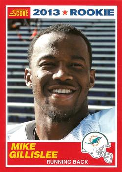 2013 Score - Red #408 Mike Gillislee Front