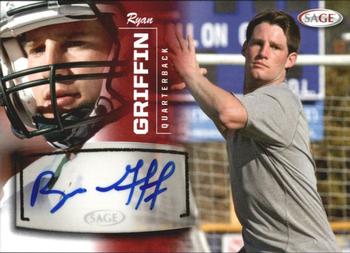 2013 SAGE - Autographs Red #19 Ryan Griffin Front