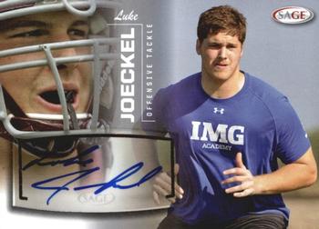 2013 SAGE - Autographs Silver #22 Luke Joeckel Front