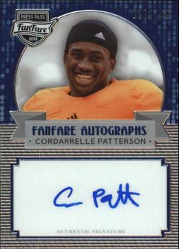 2013 Press Pass Fanfare - Blue #FF-CP Cordarrelle Patterson Front