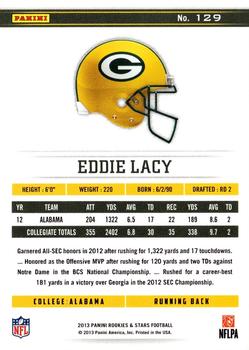 2013 Panini Rookies & Stars #129 Eddie Lacy Back