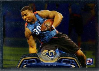2013 Topps Chrome #90 Zac Stacy Front